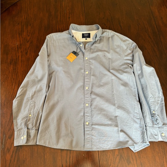 Charles Tyrwhitt, Slim Fit Oxford Button Down, Men’s Large, Blue - Picture 4 of 7